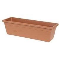 YouGarden Terracotta Window box 60cm x 19cm (Leaonardo)
