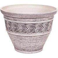 Heart Washed Granite Planter 40Cm