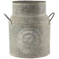 You Garden, Tin Planter Milk Churn 15cm Planter for Flowers