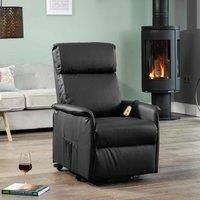 Artemis Home Townsend Electric Lift Assist Rise And Recline Chair - Black, Black