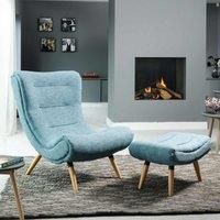 Artemis Home Madelia Accent Chair - Teal, Green