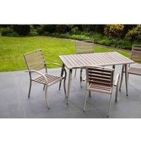 Artemis Home Ashdown Outdoor Patio Table And 4 Chair Set