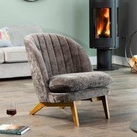 Artemis Home Mateo Fabric Accent Chair - Dark Grey, Grey