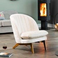 Artemis Home Mateo Fabric Accent Chair - Taupe, Cream