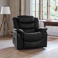 Lantana Reclining Armchair Black