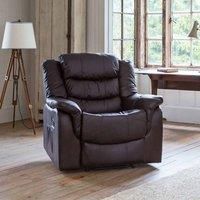 Lantana Reclining Armchair Brown