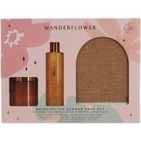 Brightening Body Gift Set Glow Oil Scrub Mit Summer Prep Skincare Womens 3PCS