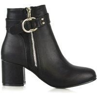 'Lakesha' Mid Block Heel Ankle Boots