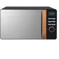 RUSSELL HOBBS RHM1727RG Compact Solo Microwave  Black & Rose Gold