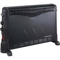 Russell Hobbs RHCVH4002B 2kW Convection Heater with Timer in Black with 3 Heat Settings & Overheat Protection, 20m2 Room Size, 2 Year Guarantee