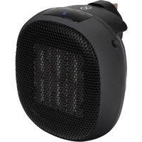 Russell Hobbs RHPH7001 700W Compact Portable Black Ceramic Plug in Fan Heater in Black with 2 Heat Settings & Overheat Protection, 10m2 Room Size, 2 Year Guarantee