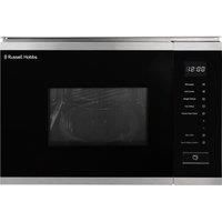 Russell Hobbs Built in 20 Litre Touch Control Digital Microwave with Grill, Defrost Setting, 5 Power Levels, 8 Autocook Settings, Stainless Steel RHBM2002SS
