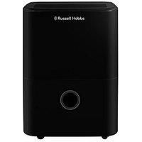 Russell Hobbs Dehumidifier 20 Litre/Day for Damp/Mould & Moisture in Home, Kitchen, Bedroom, Office, Caravan, Laundry Drying, 50m2 Room, Smart Timer, Black RHDH2002B