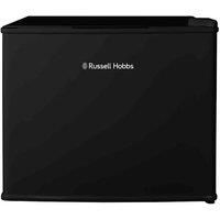 Russell Hobbs Quiet Mini Fridge 17L Thermoelectric for Drinks with Adjustable Thermostat, Portable Mini Cooler in Black, Compact For Bedroom, Home, Caravan, Car RH17CLR1001B