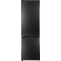 Russell Hobbs Fridge Freezer Freestanding Frost Free with Reversible Door, Adjustable Thermostat & Feet, 70/30 279L, 180cm High, LED Light, 2 Year Guarantee Dark Steel RH180FFFF551E1DS