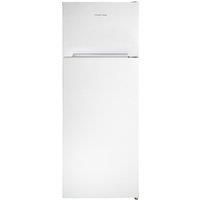 Russell Hobbs Freestanding Fridge Freezer in White 54cm Wide 145cm High 171L Fridge Capacity, 42L Freezer Capacity, Adjustable Thermostat, 2 Year Guarantee RH144TMFF541E1W