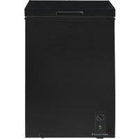 Russell Hobbs Black Chest Freezer 99L Freestanding with 5 Year Warranty, Adjustable Thermostat, Chill or Freeze Function, 4 Star Freezer Rating & Suitable for Outbuildings & Garages RH99CF0E1B