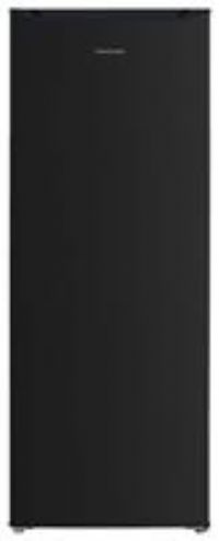 Russell Hobbs Freestanding Larder Fridge Black 242 Litre with 4 Glass Shelves, 55cm Wide & 143cm Tall, Adjustable Thermostat, 2 Year Guarantee, RH143LF552E1B