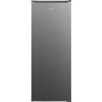 Russell Hobbs Freestanding Larder Fridge Stainless Steel 242 Litre with 4 Glass Shelves, 55cm Wide & 143cm Tall, Adjustable Thermostat, 2 Year Guarantee, RH143LF552E1SS
