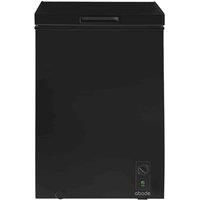 Abode Chest Freezer Black Freestanding 99L Suitable Garage Outbuilding A99CF0E1B