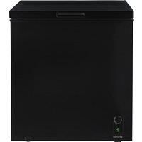 Abode Chest Freezer Black Freestanding 198L For Garages Outbuildings A198CF0E1B