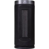 Russell Hobbs 13 Inch Space Portable Heater, 2000W Silent Oscillating Ceramic Electric Heater Black & Silver, Low Energy Digital Display, 5-Modes, 24hr Auto Timer, Overheat Protection, RHCTH2001S