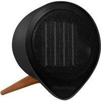 Russell Hobbs Ceramic Heater Mini Tripod 1.5kW Black Scandi Wood RHMCH1009B-SCA