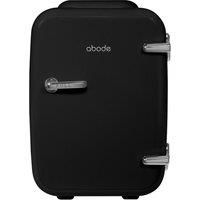 Abode Black Mini Fridge 4L Table Top Cooler & Warmer For Drinks A4CLR201B