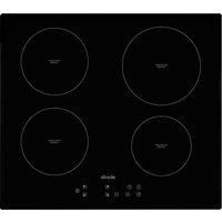 Abode Induction Hob Integrated Ceramic 4 Zone Black 2600W LED Display A60IH301B