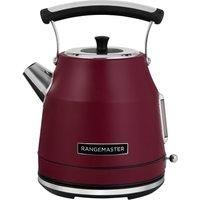 Rangemaster Classic Kettle with Quiet Boil Technology, 1.7L Capacity and 3kW of Power in Bordeaux, RMCLDK301BU