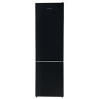Russell Hobbs Freestanding 60/40 Split C Class Fridge Freezer, 331L Total Capacity, Total No Frost, 4 Star Freezer Rating, Adjustable Feet, Reversible Door in Black, RH185FF601C1B