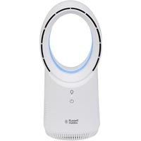 RUSSELL HOBBS RHBLDLUSB25 5" Bladeless Tower Fan - White, White