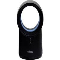 RUSSELL HOBBS RHBLDLUSB25B 5" Bladeless Tower Fan - Black, Black