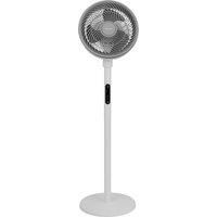 Russell Hobbs Circulator Fan Pedestal Cooling 8" White with 5 Speeds RHPCF825