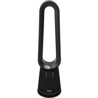 Russell Hobbs Rhbhc2030w, Bladeless Heat And Cool Fan With Remote In Black Black 84cm H X 22cm W X 22cm D