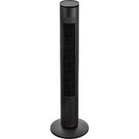 Russell Hobbs Premium Tower Fan in Black Electric Pedestal Fan with Remote Control, Tall Standing Fan, 1m Height, 3 Speed Settings, Oscillating Fan & Adjustable Tilt, 32W, 2 Year Guarantee, RHTWR3SB