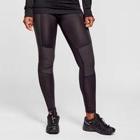 OEX Women/'s High Performance Technical Legging with Wicking, Stretch Fabric, Ladies Leggings, Outdoors, Travelling, Walking, Trekking, Hiking and Camping Clothing, Black, 16