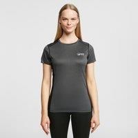 North Ridge Women's Resistance Short Sleeve Baselayer Top, Grey