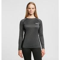 North Ridge Women's Resistance Short Sleeve Baselayer Top, Grey