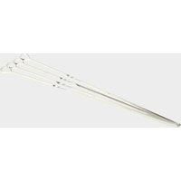 HI-GEAR Stainless Steels Skewers - 4 Pack, Silver