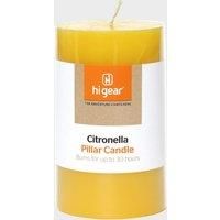 HI-GEAR CITRONELLA Pillar, Yellow, One Size