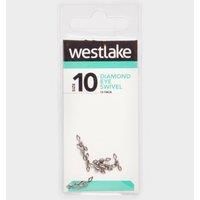Westlake Diamond Eye Swivel Size10, Silver, One Size