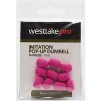 Westlake Popup Dumbell 12mm Pink 10Pcs, Natural, One Size