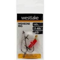 Westlake 2 Hook Wishbone Rod 4/0, Clear
