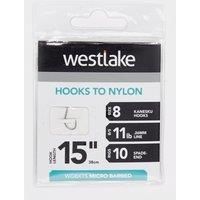 Westlake Extra Strong Barbed Hooks 15£ Size 8, Silver