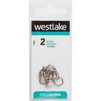 Westlake Barbed Eyed Hooks (Size 2)