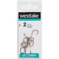 Westlake Barbless Eyed Hooks (Size 2)