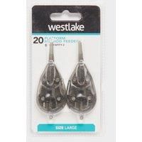 Westlake 20G Method Feeder Plat Lg 2 Pk, Grey