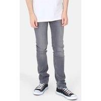 Skinny Mid-Rise Denim Jeans