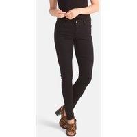Super Skinny Mid-Rise Denim Jeans